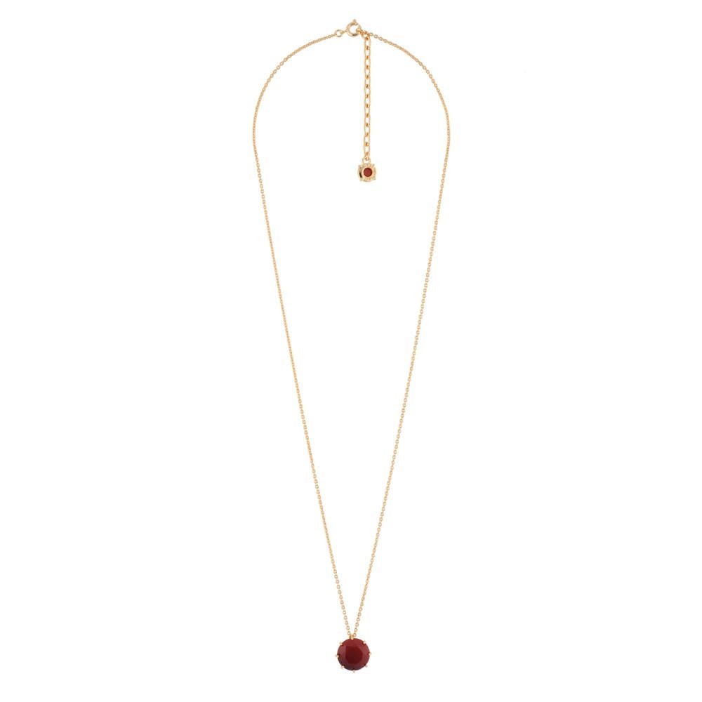 La Diamantine Round Stone Sienna Necklace | AELD3332 - Les Nereides