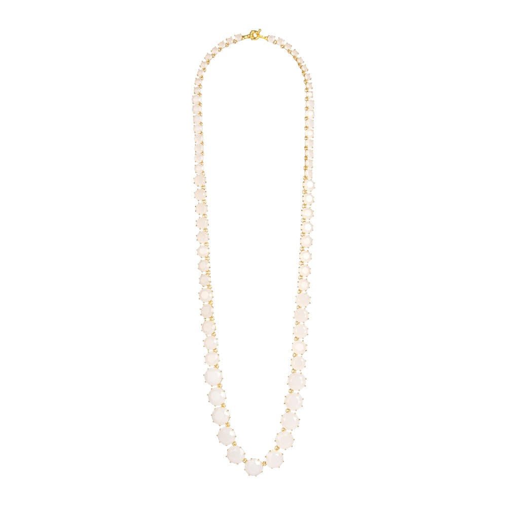 La Diamantine White Necklace | ABLD3192 - Les Nereides