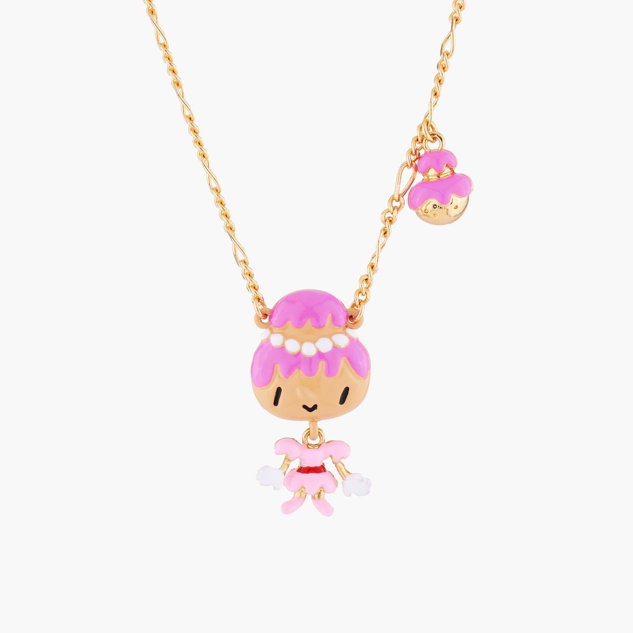 Lady Cream Puff Pendant Necklace | AMFP3011 - Les Nereides