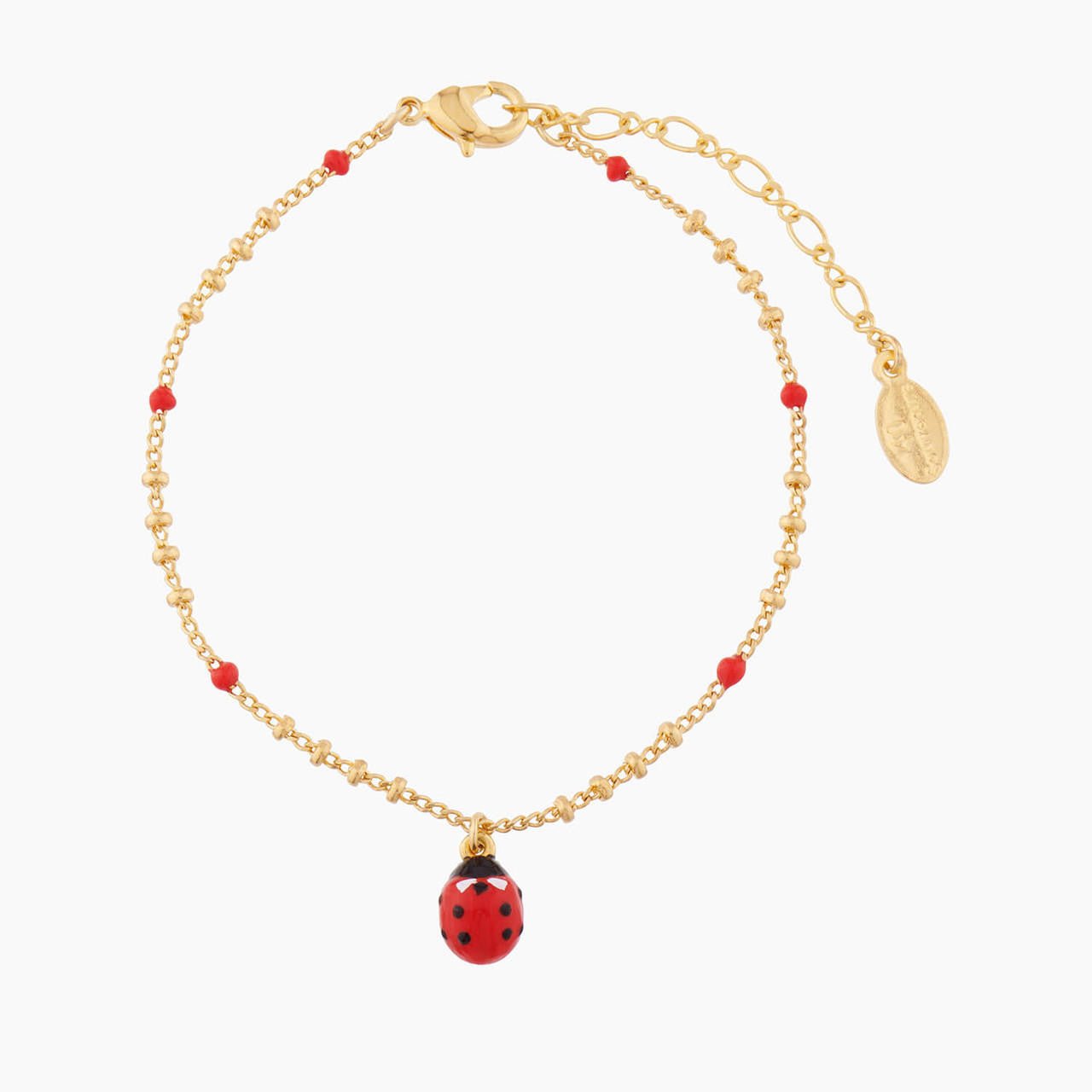 Ladybug Charms Bracelet | AMSO2031 - Les Nereides