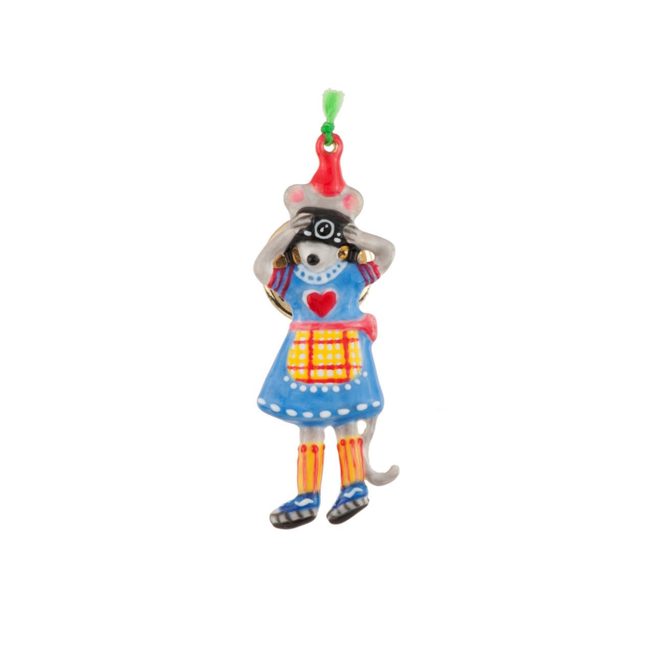 Lapel Pin Birthday Mouse Mouse & Camera Brooch | AEBM5041 - Les Nereides