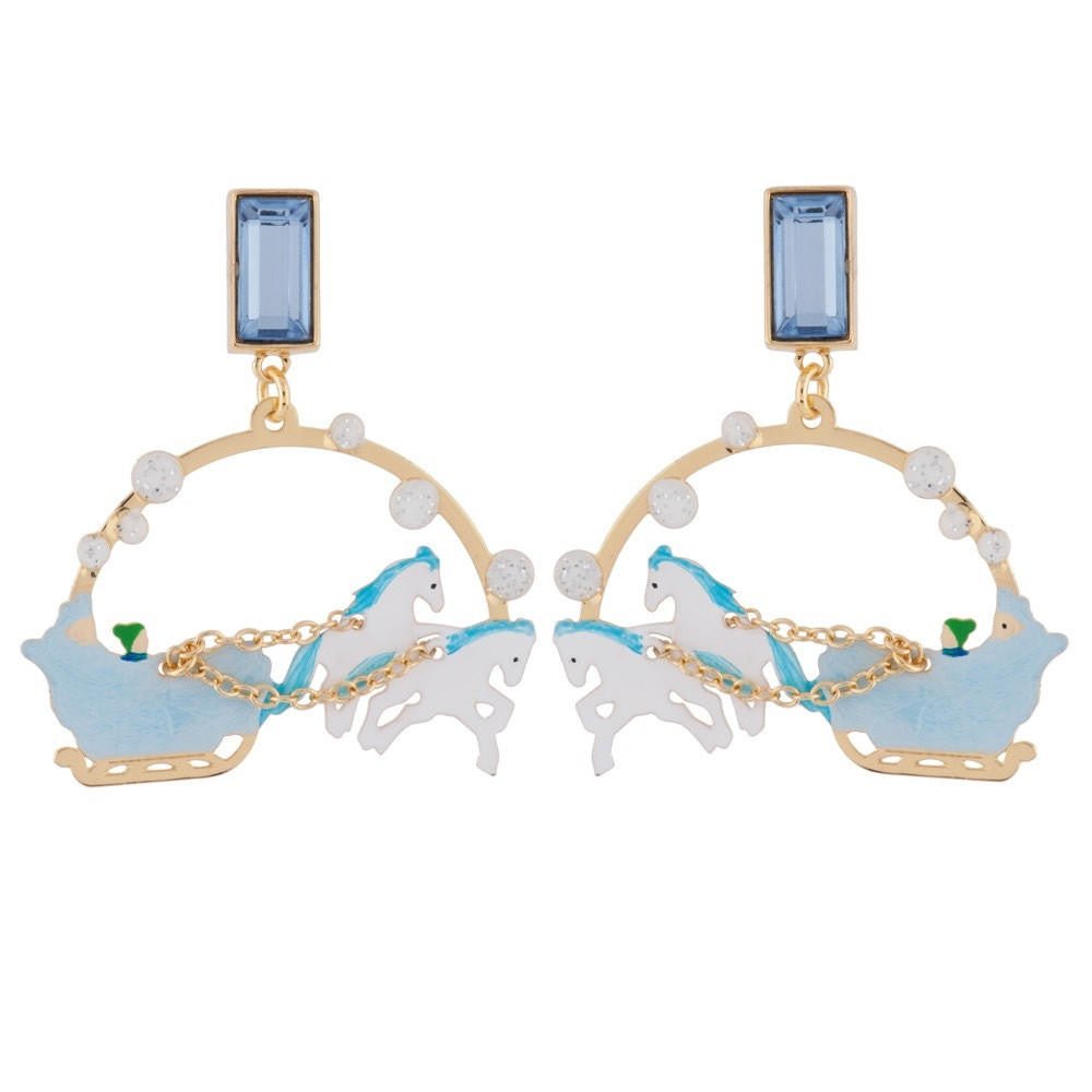 Le Royaume Enneigé Earrings | AGRN1071 - Les Nereides