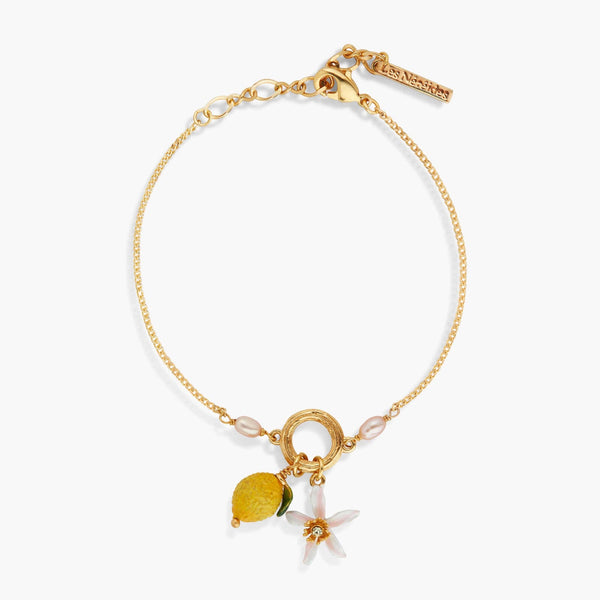 Lemon And Lemon Blossom Fine Bracelet | APMI2021 - Les Nereides