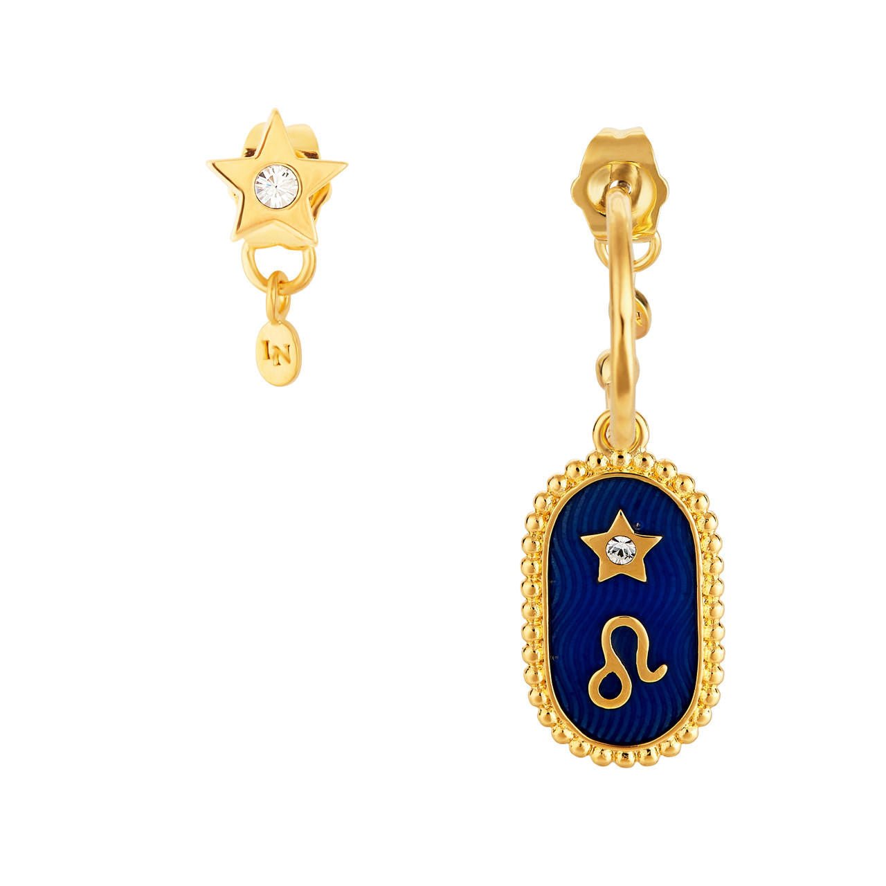 Leo Zodiac Sign Earrings | ANCS1051 - Les Nereides