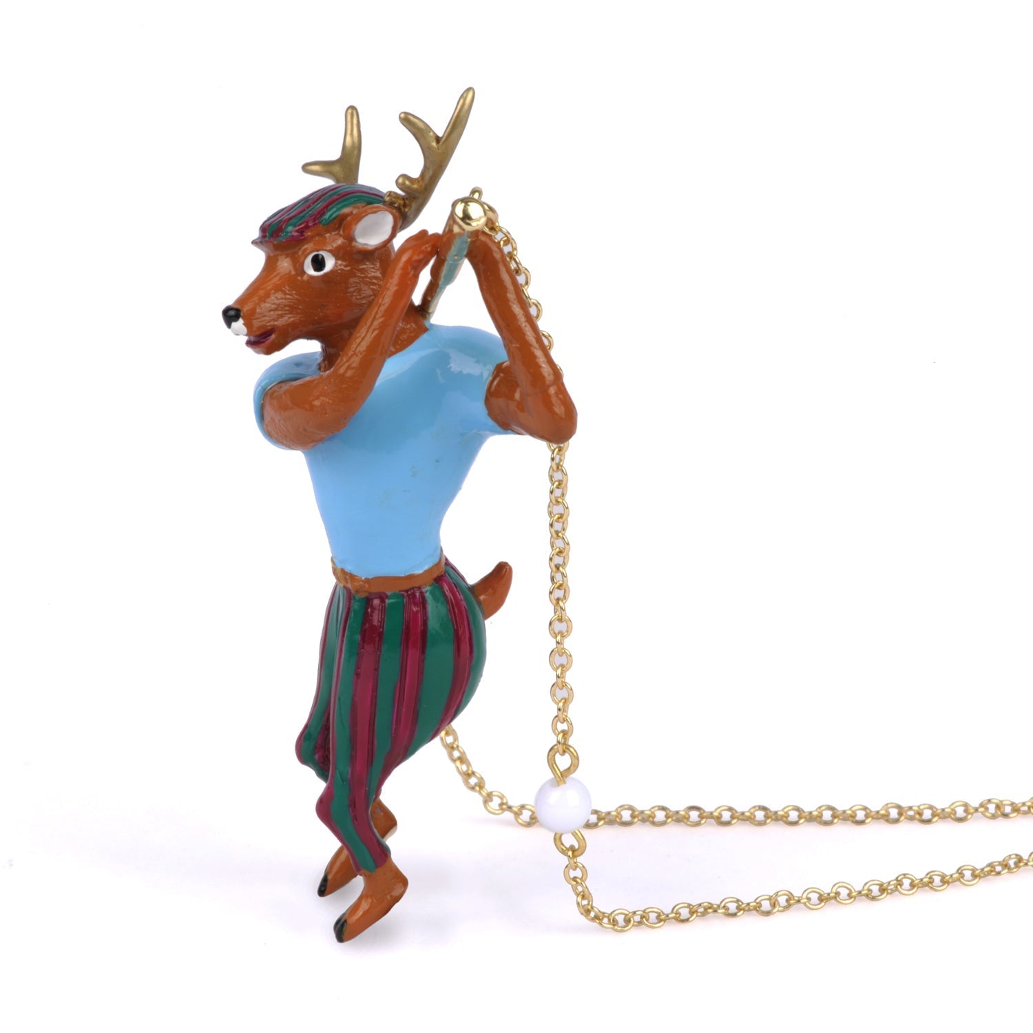 Les Athlétiques Deer Necklace | ZAT3041 - Les Nereides