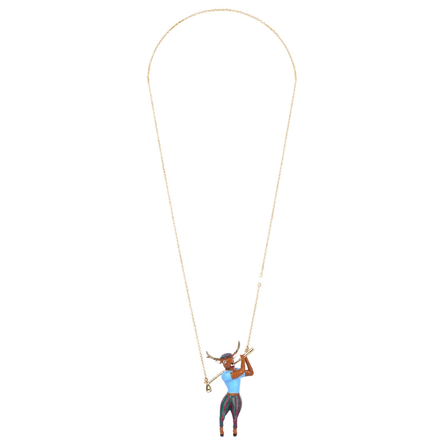 Les Athlétiques Deer Necklace | ZAT3041 - Les Nereides