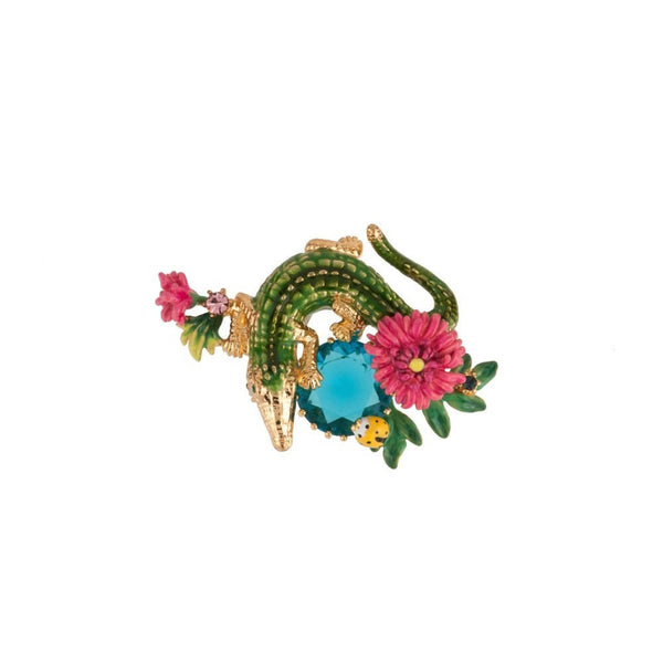 Les Nereides Jungle Tropicale Brooch | ADJT501 