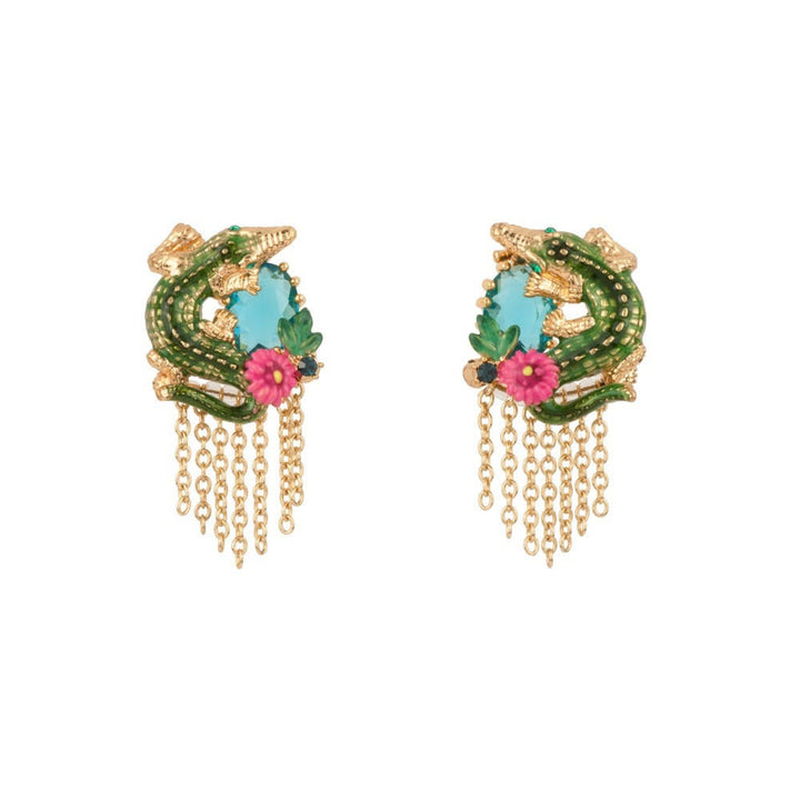 Les Nereides Jungle Tropicale Earrings | ADJT108 