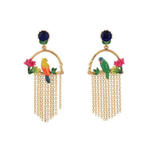 Les Nereides Jungle Tropicale Earrings | ADJT109 