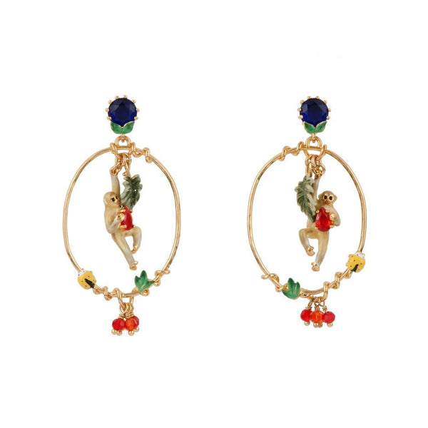 Les Nereides Jungle Tropicale Earrings | ADJT110 