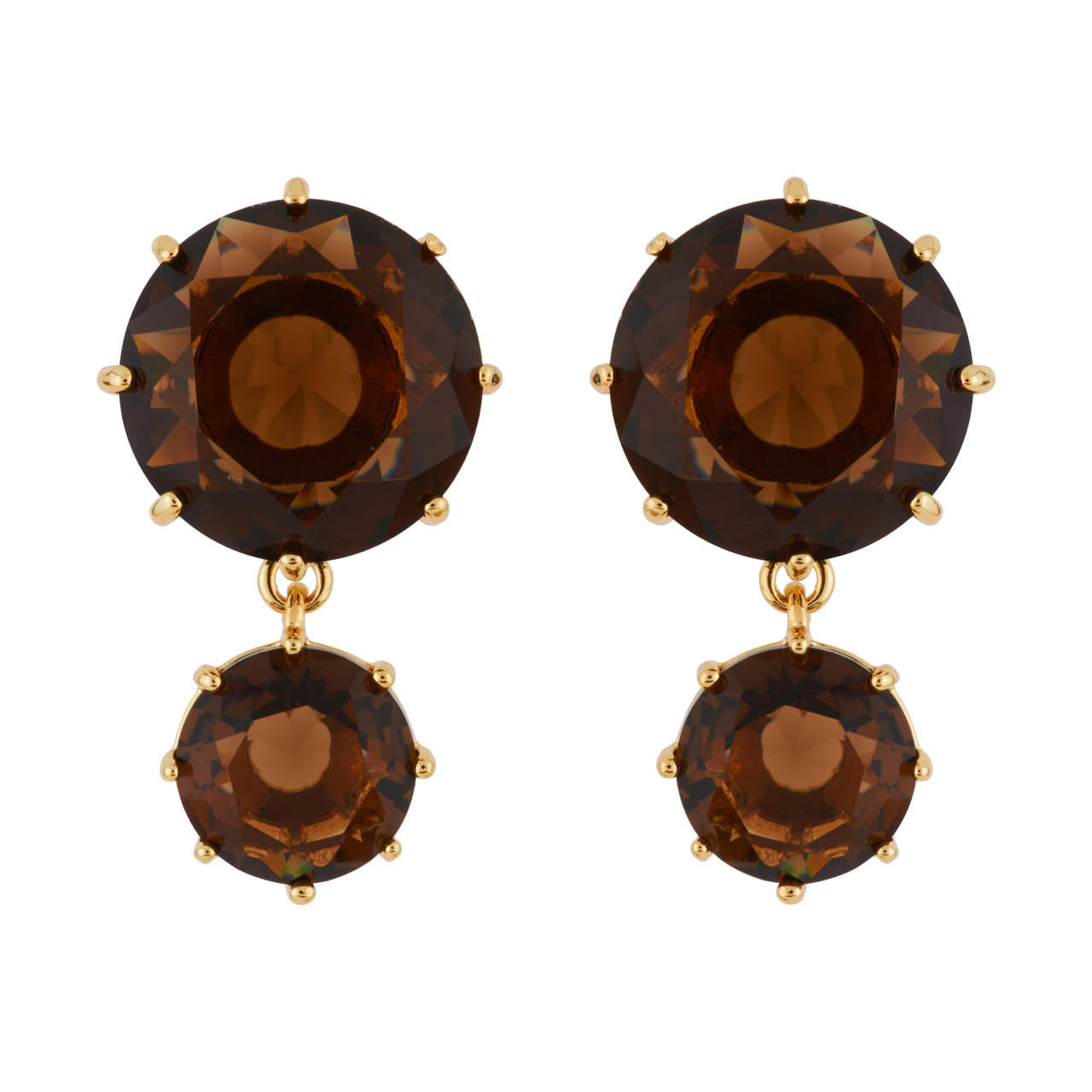 Smoky deals quartz earrings