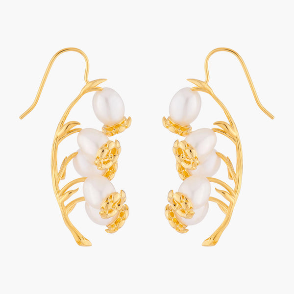 Les Nereides Lily Of Theé Valley Blossoms Earrings | ALFB1071 