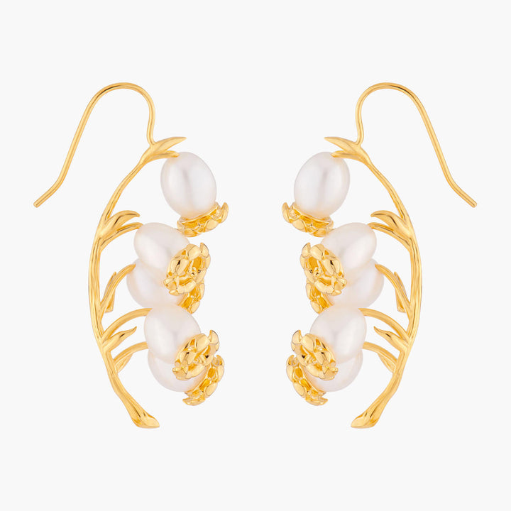 Les Nereides Lily Of Theé Valley Blossoms Earrings | ALFB1071 