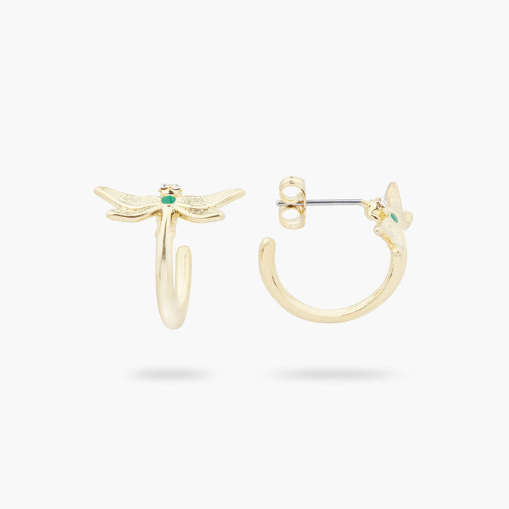 Les Nereides Little Dragonfly Hoop Earrings | ARAM1041 