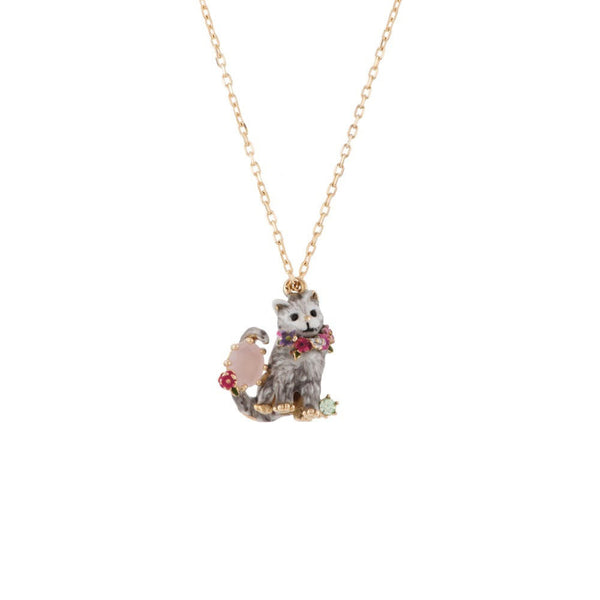 Les Nereides Maine Coon Pendant Necklace | ADLA3021 