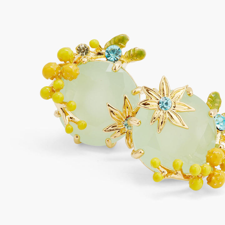 Les Nereides Mimosa And Star Anise Earrings | AQNC1011 