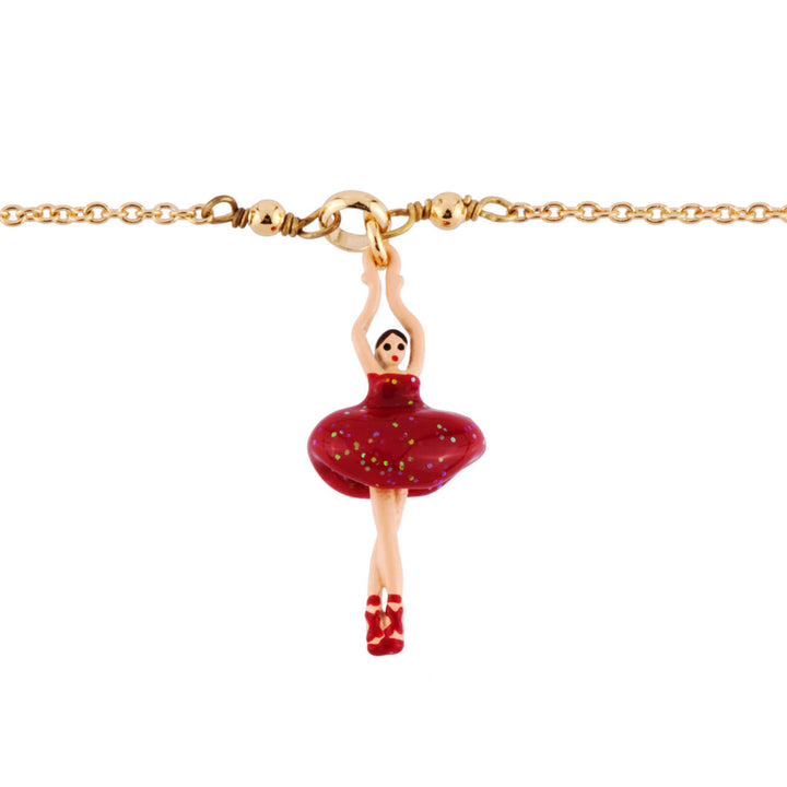 Les Nereides Mini Pas de Deux Red Ballerina Bracelet | AFMDD2016 