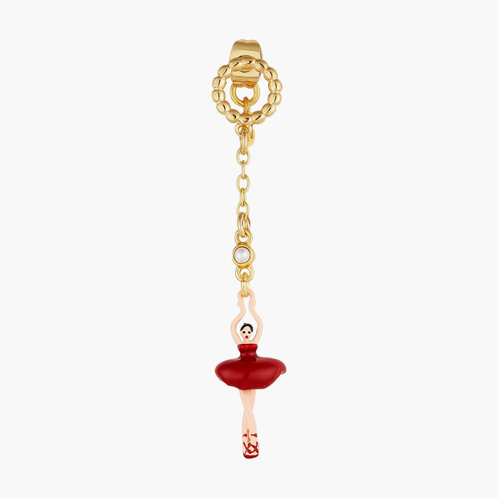 Les Nereides Mini Pas de Deux Rouge Earrings | AOMDD1026 