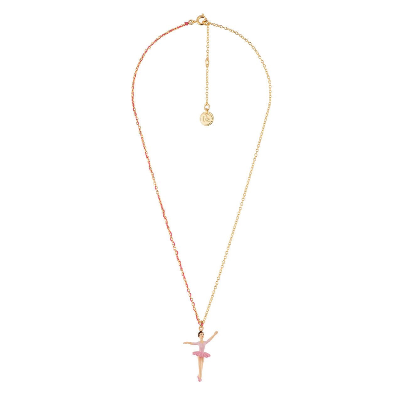 Les Petits Rats Ballet Dancer Making An "Arabesque" Necklace | AEOP3031 - Les Nereides