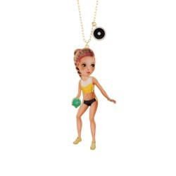 Les Sportives Shot Put Necklace | ADSP3021 - Les Nereides