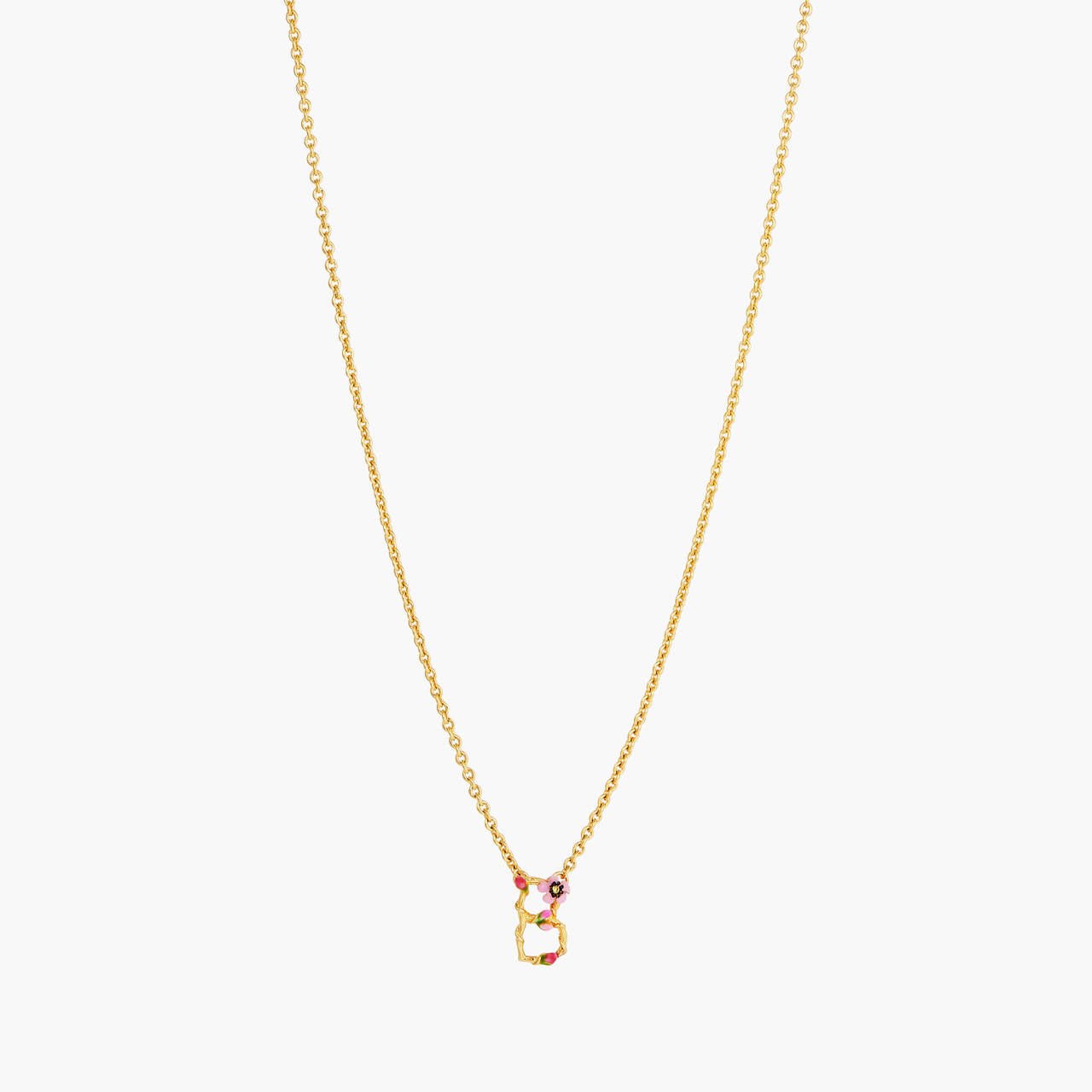 Letter B Extraordinary Necklace | AOAB3021 - Les Nereides