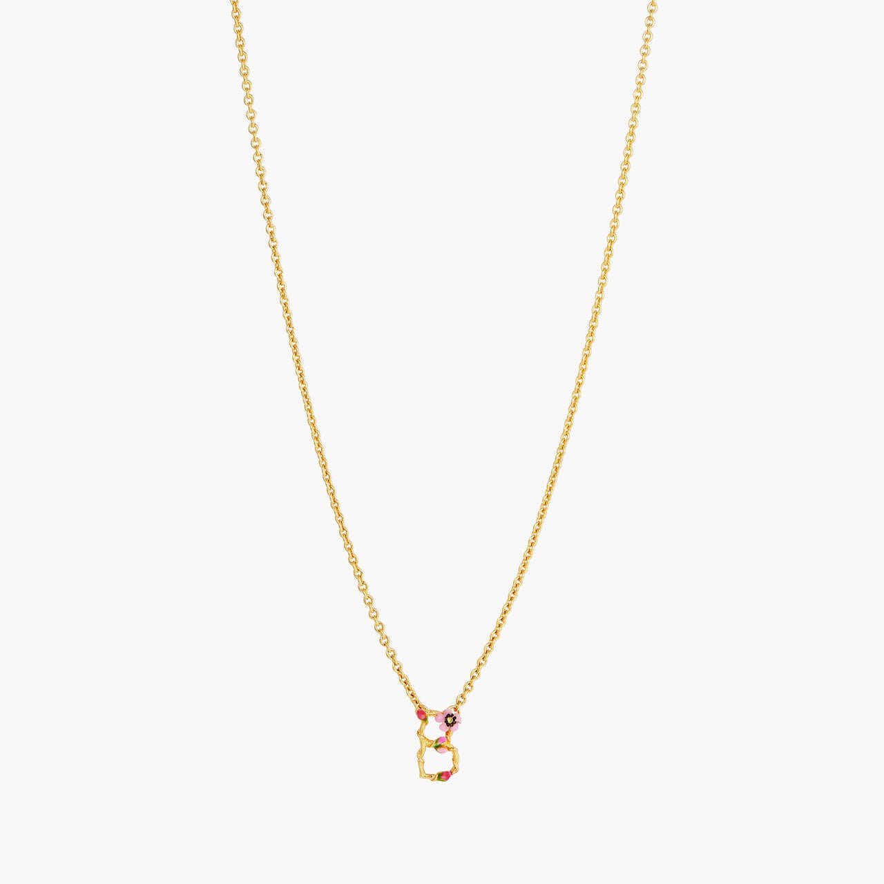 Letter B Extraordinary Necklace | AOAB3021 - Les Nereides