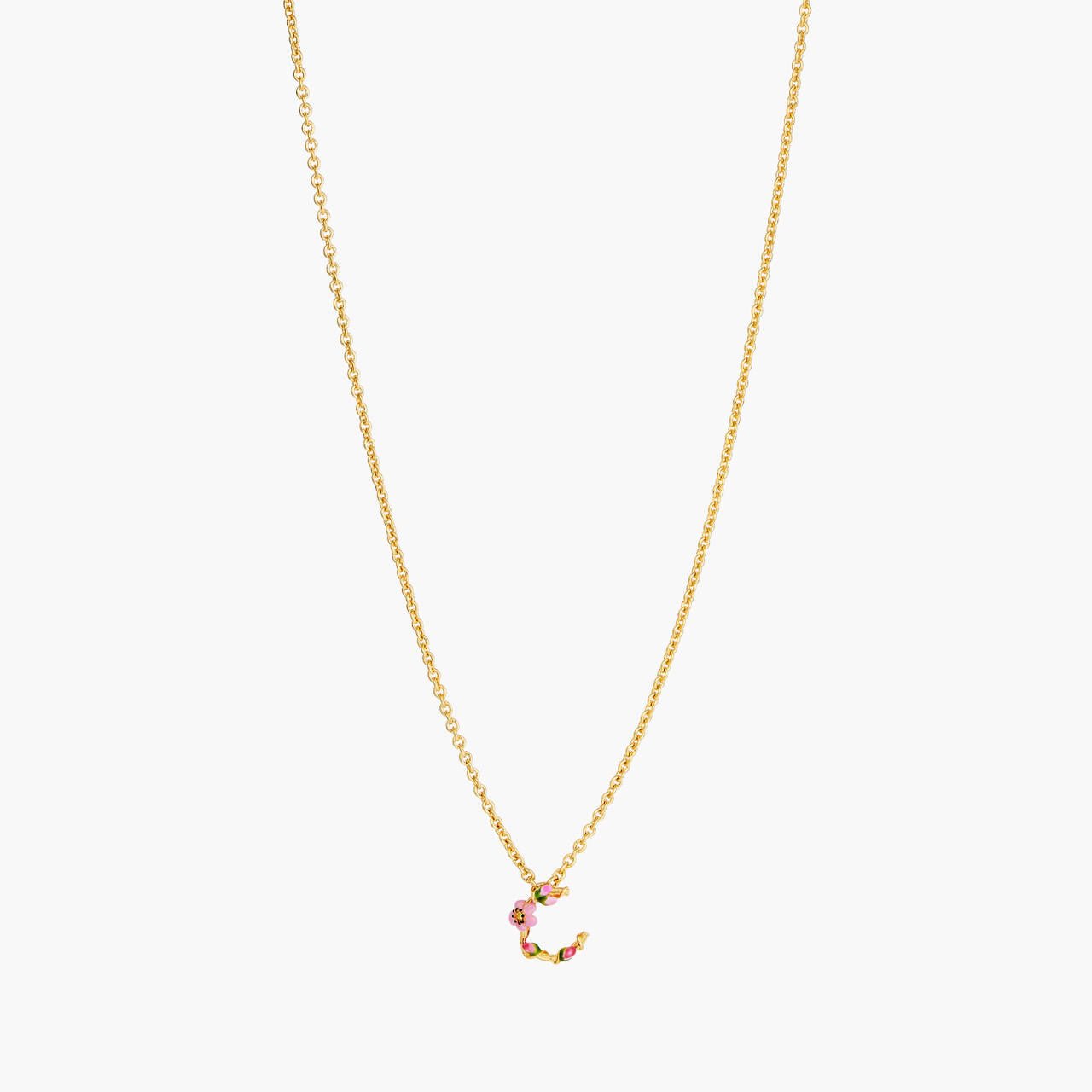 Letter C Extraordinary Necklace | AOAB3031 - Les Nereides