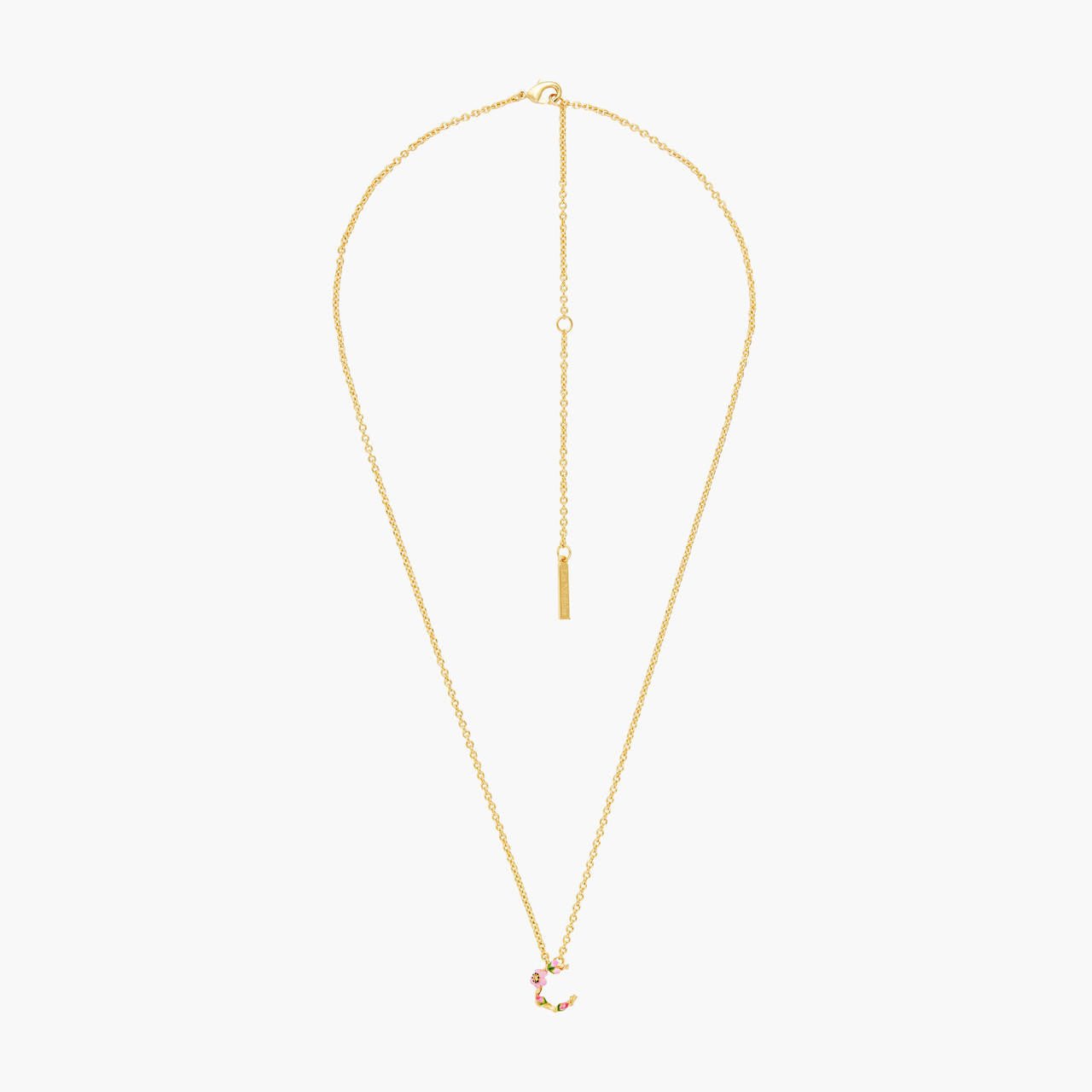 Letter C Extraordinary Necklace | AOAB3031 - Les Nereides