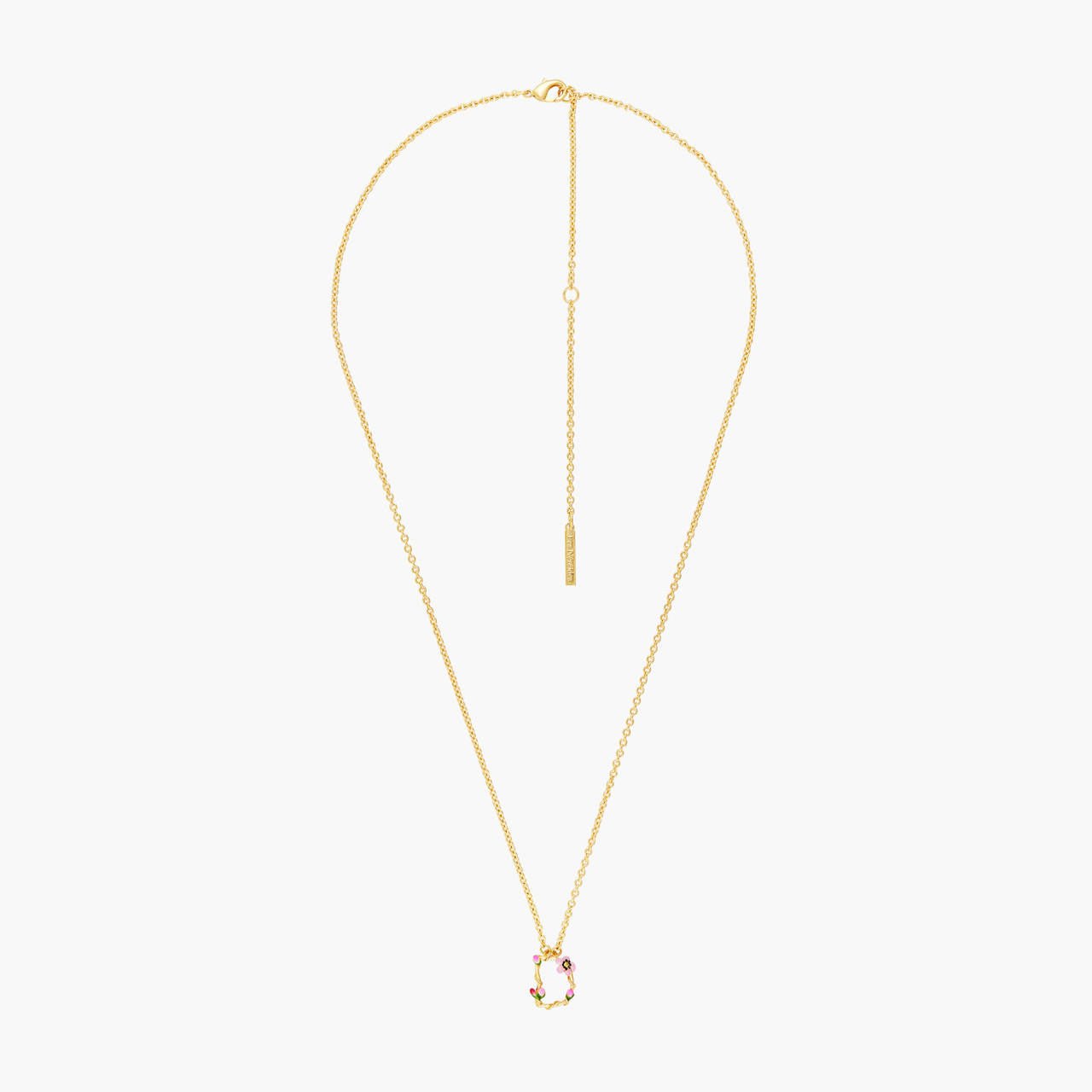 Letter D Extraordinary Necklace | AOAB3041 - Les Nereides