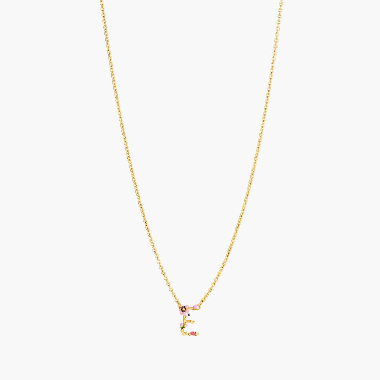 Letter E Extraordinary Necklace | AOAB3051 - Les Nereides