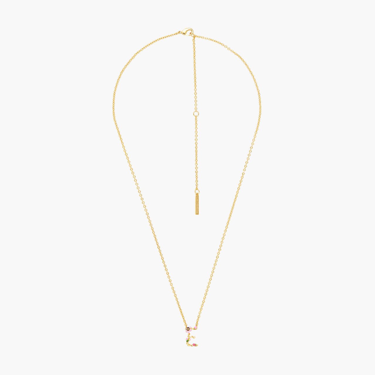 Letter E Extraordinary Necklace | AOAB3051 - Les Nereides