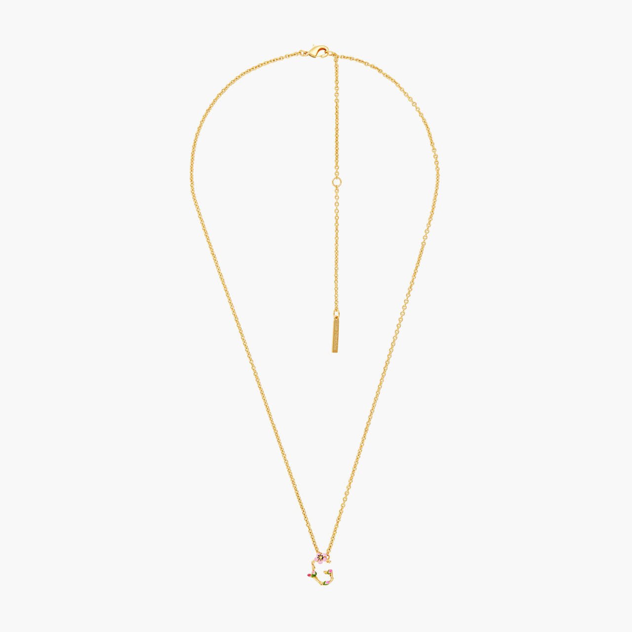 Letter G Extraordinary Necklace | AOAB3071 - Les Nereides
