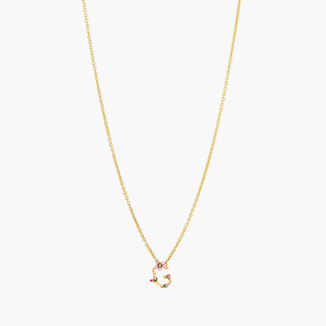 Letter G Extraordinary Necklace | AOAB3071 - Les Nereides