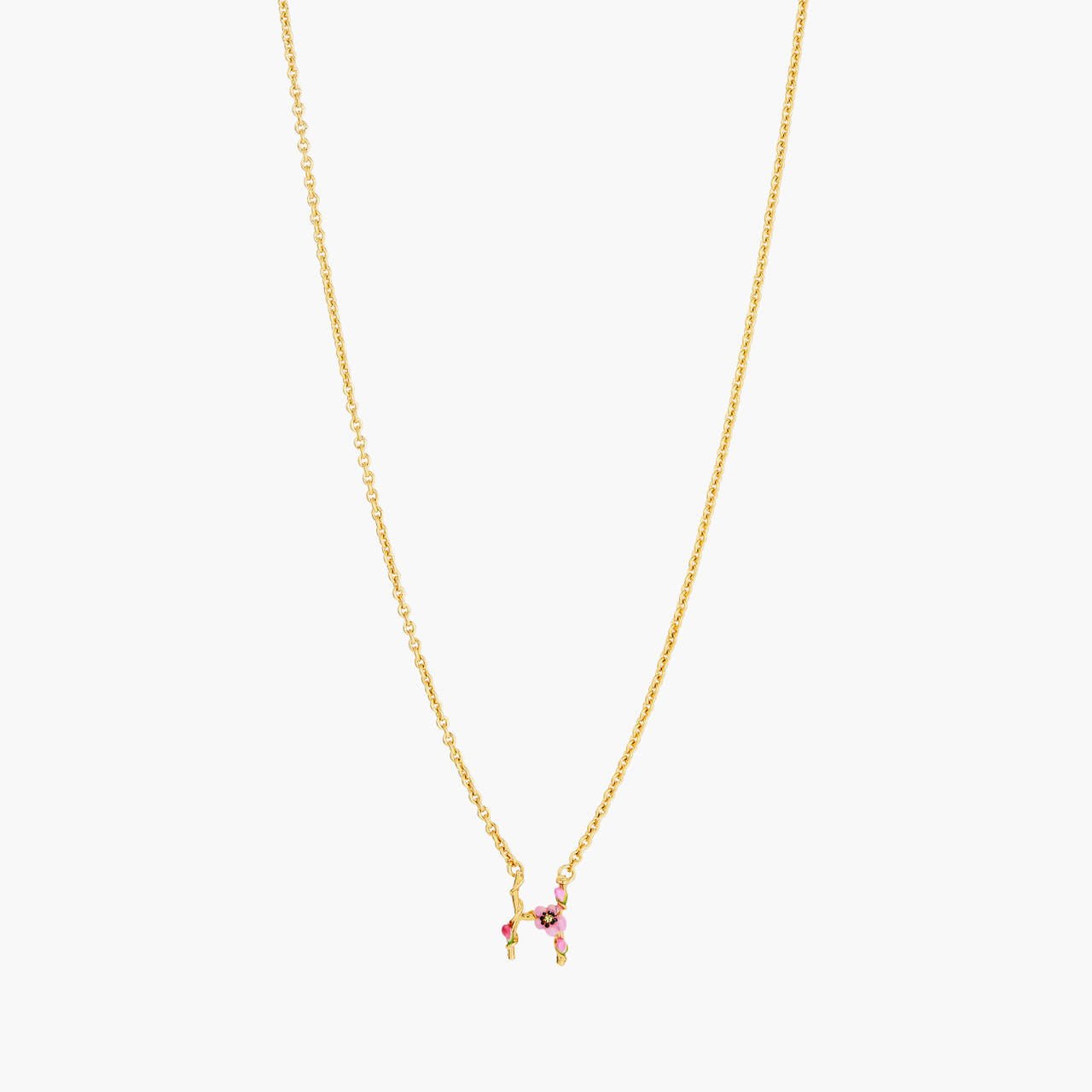 Letter H Extraordinary Necklace | AOAB3081 - Les Nereides