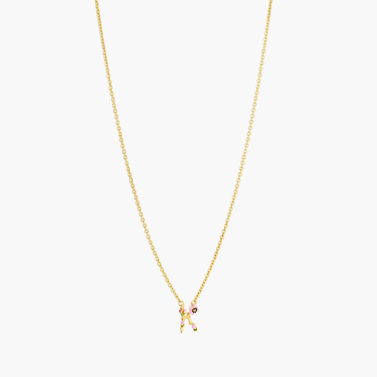 Letter K Extraordinary Necklace | AOAB3111 - Les Nereides