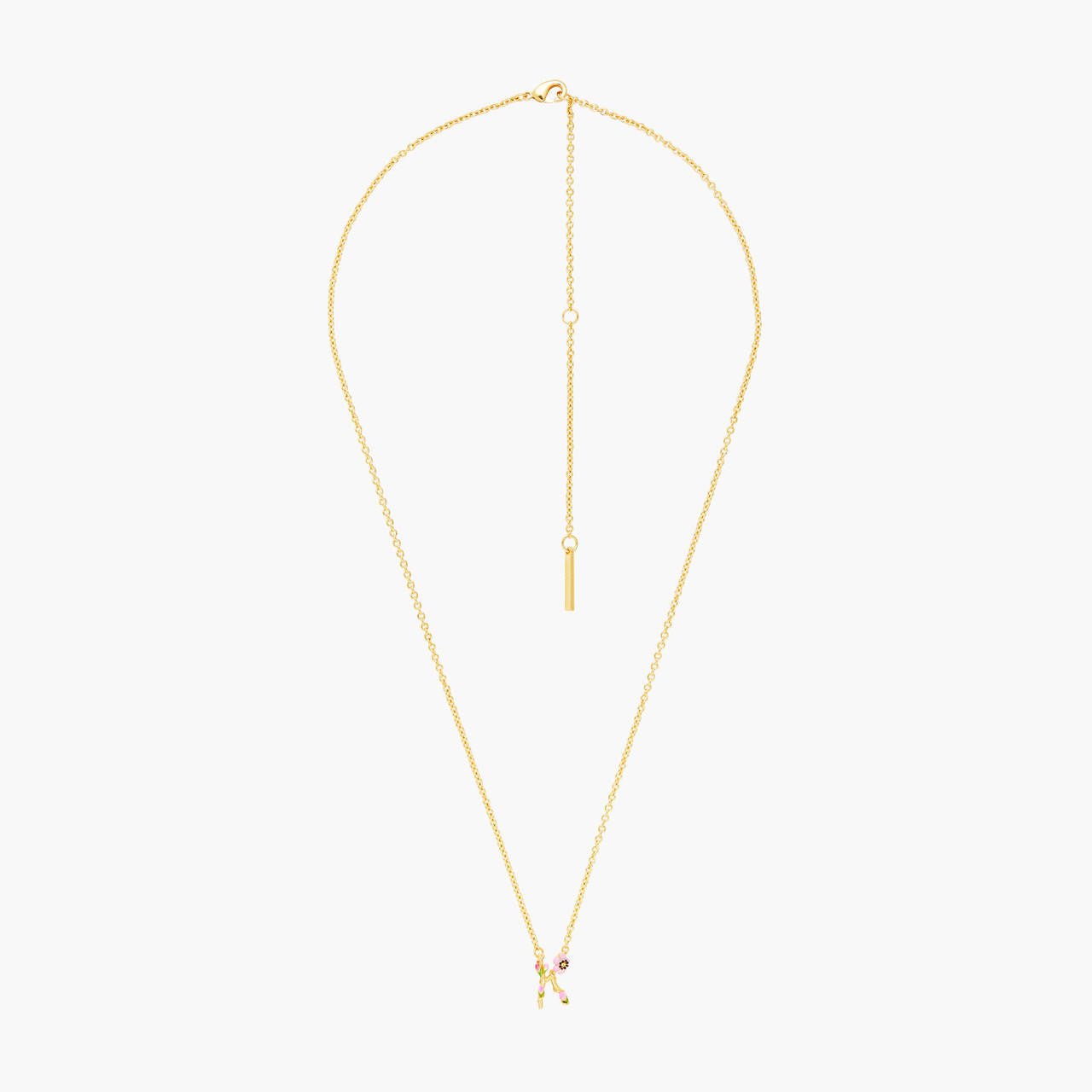 Letter K Extraordinary Necklace | AOAB3111 - Les Nereides
