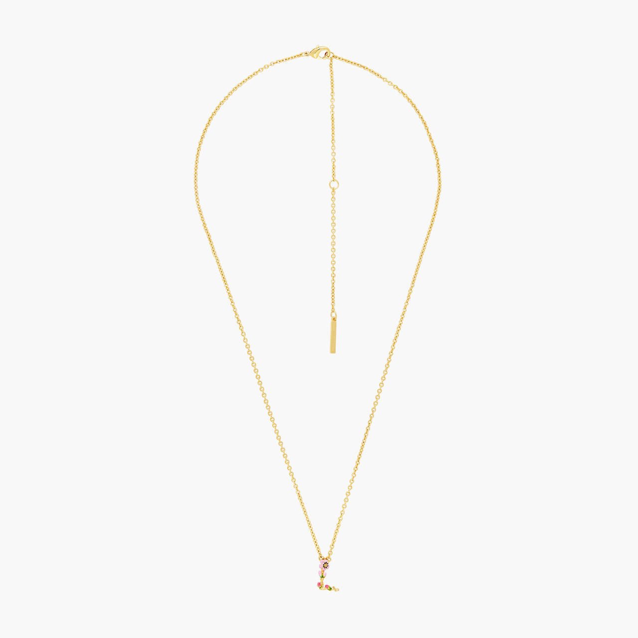 Letter L Extraordinary Necklace | AOAB3121 - Les Nereides