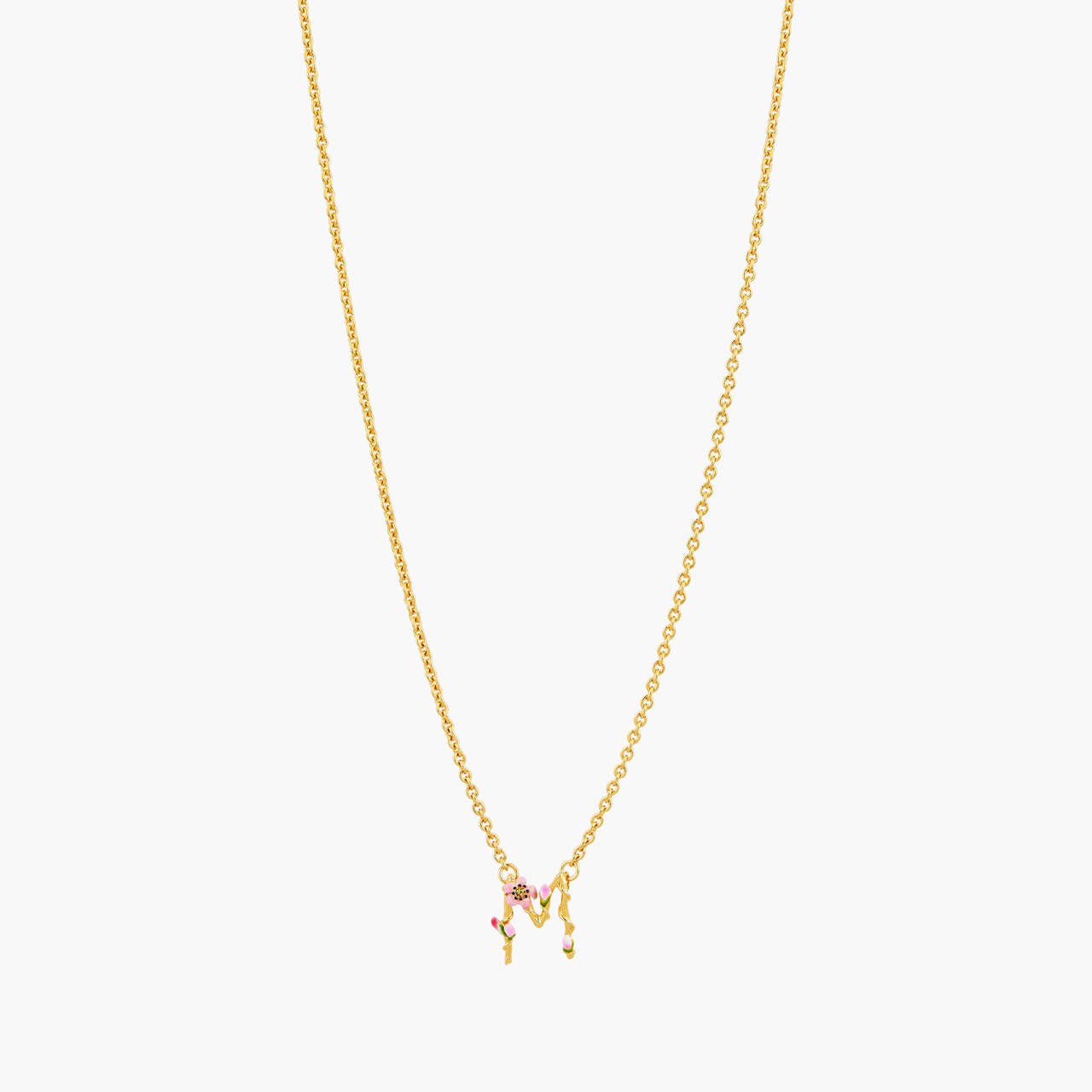 Letter M Extraordinary Necklace | AOAB3131 - Les Nereides