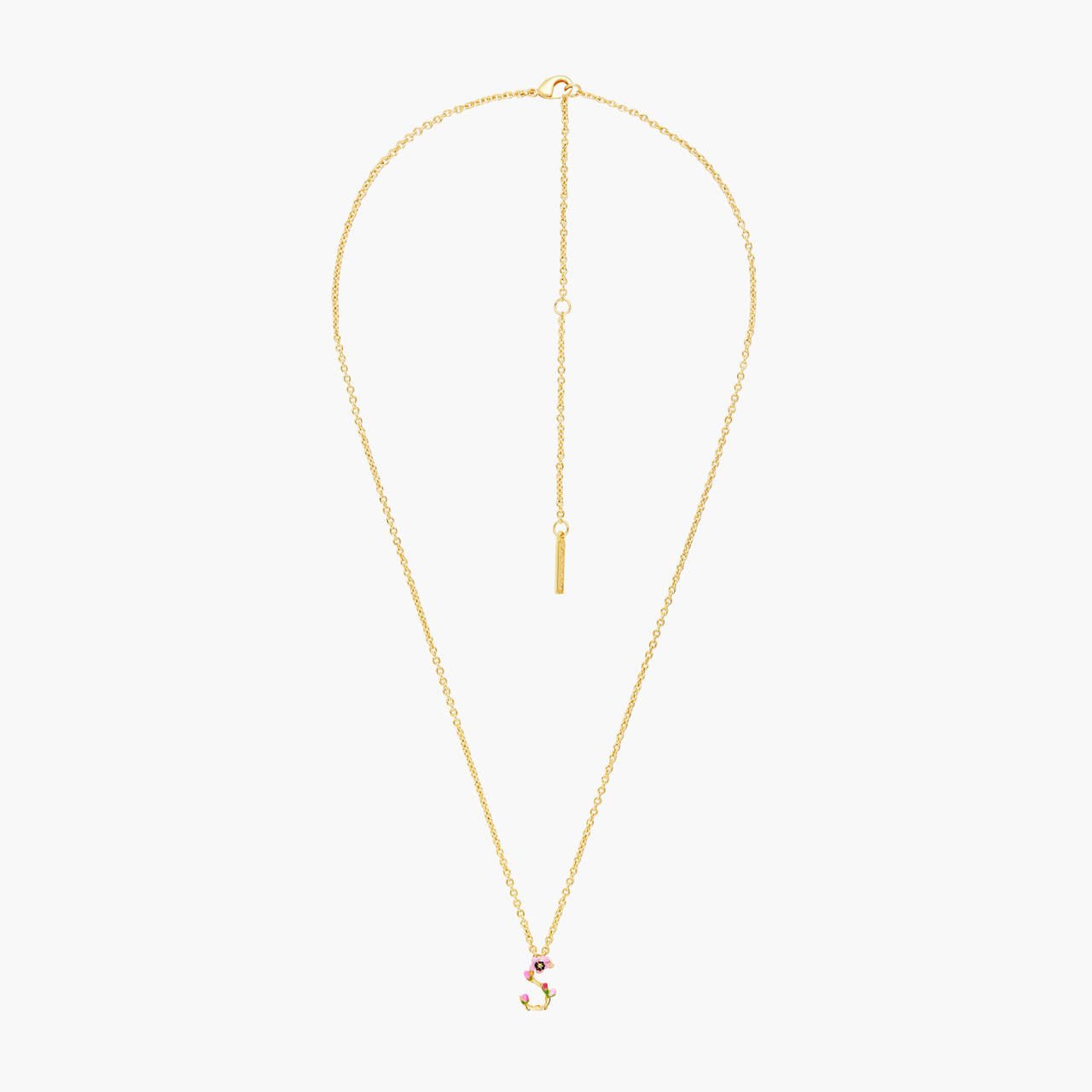 Letter S Extraordinary Necklace | AOAB3191 - Les Nereides