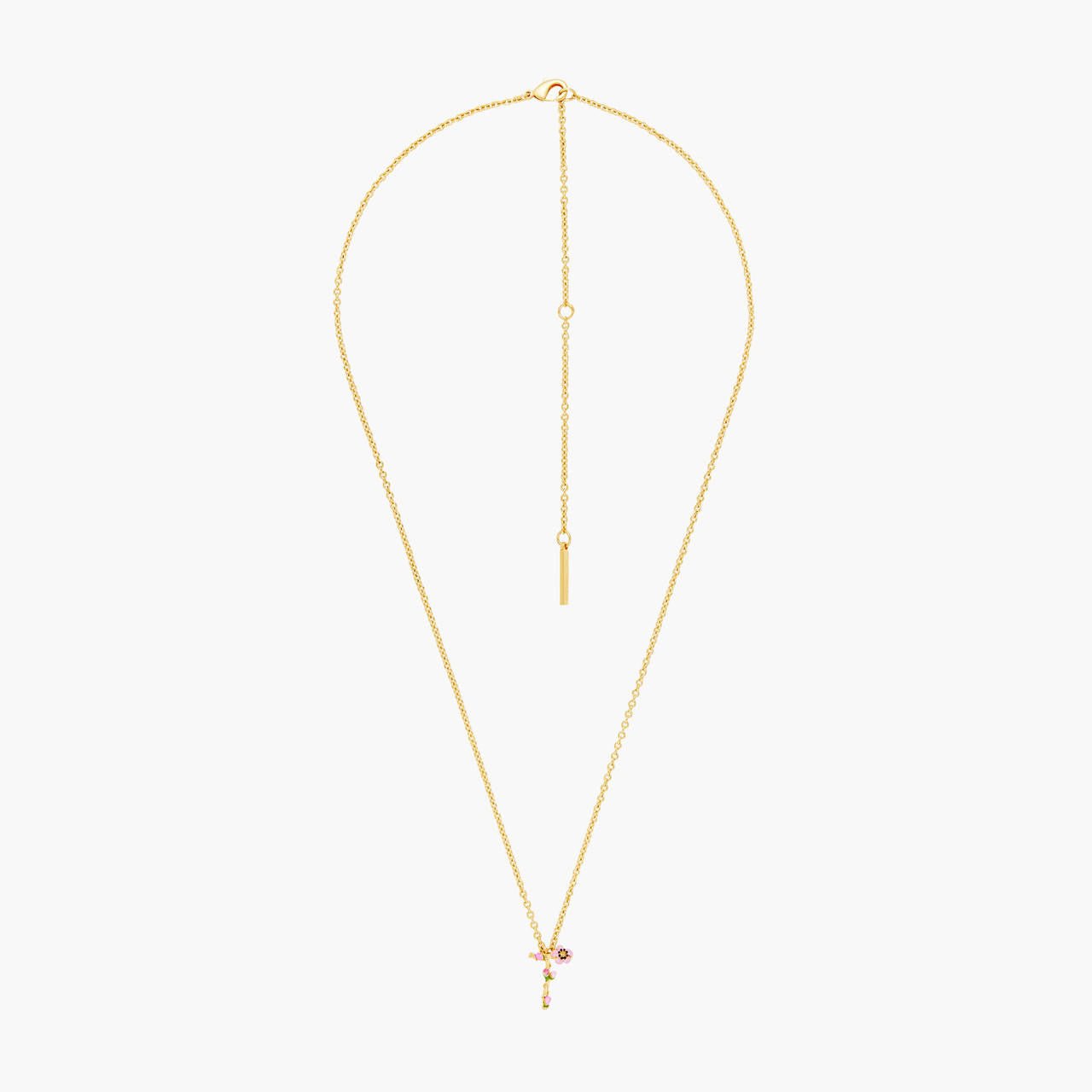 Letter T Extraordinary Necklace | AOAB3201 - Les Nereides