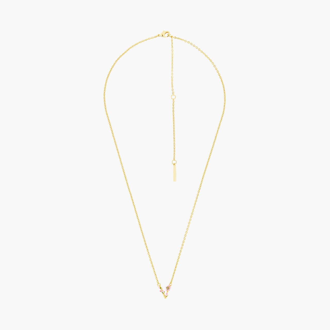 Letter V Extraordinary Necklace | AOAB3221 - Les Nereides