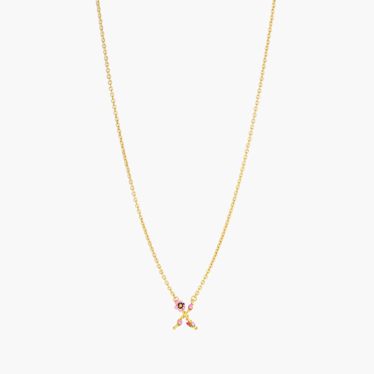 Letter X Extraordinary Necklace | AOAB3241 - Les Nereides