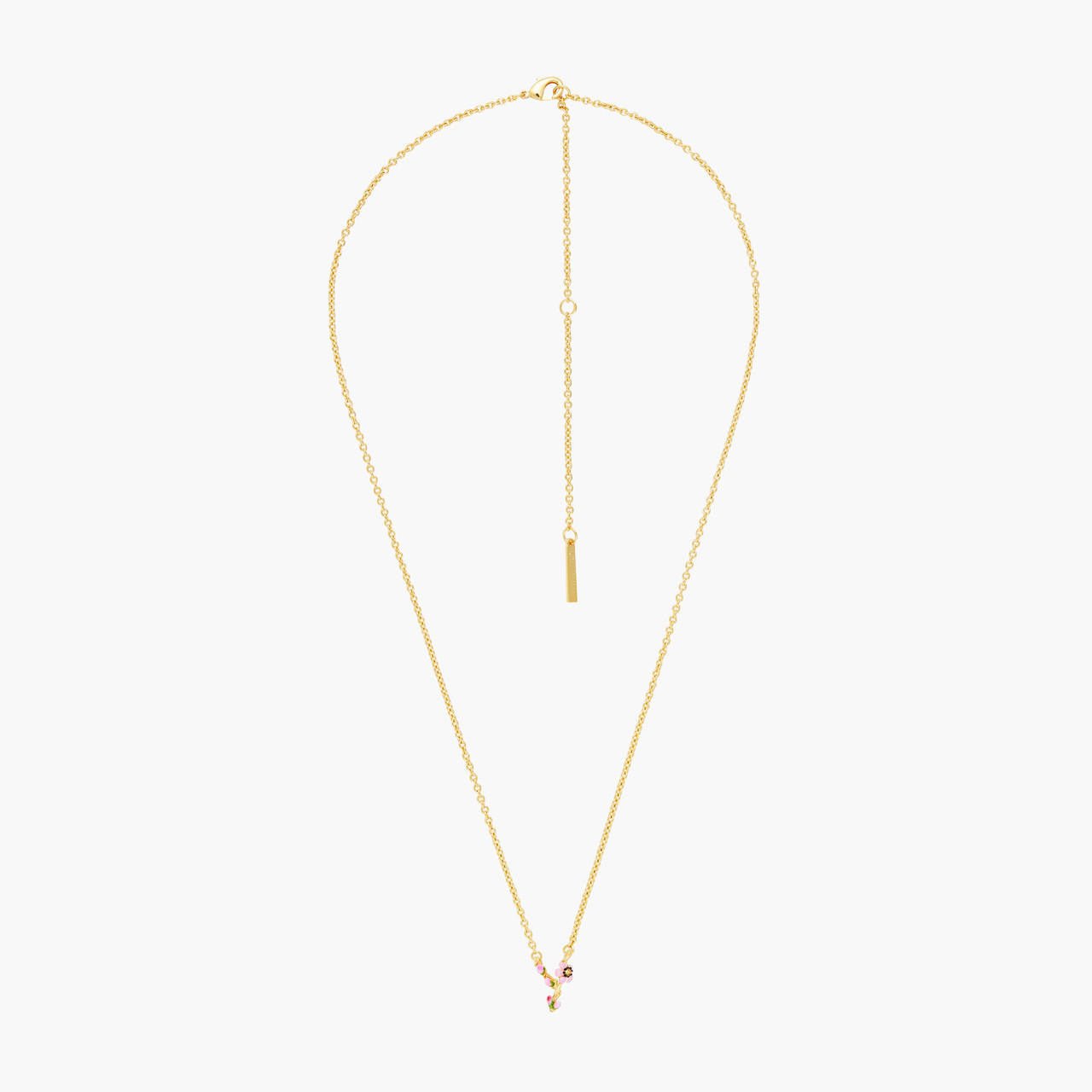 Letter Y Extraordinary Necklace | AOAB3251 - Les Nereides