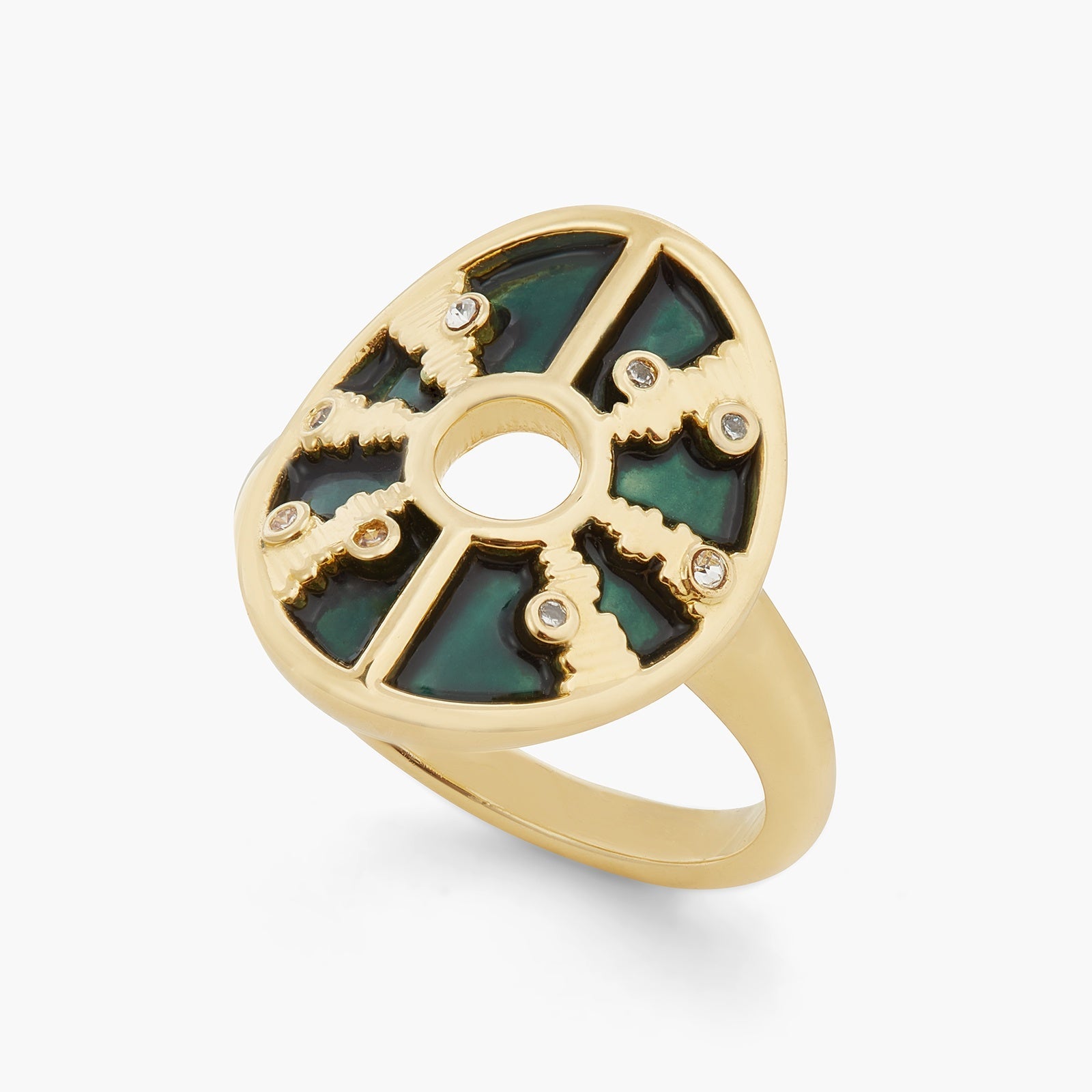 Light Reflecting Cocktail Ring | ATET6021 - Les Nereides