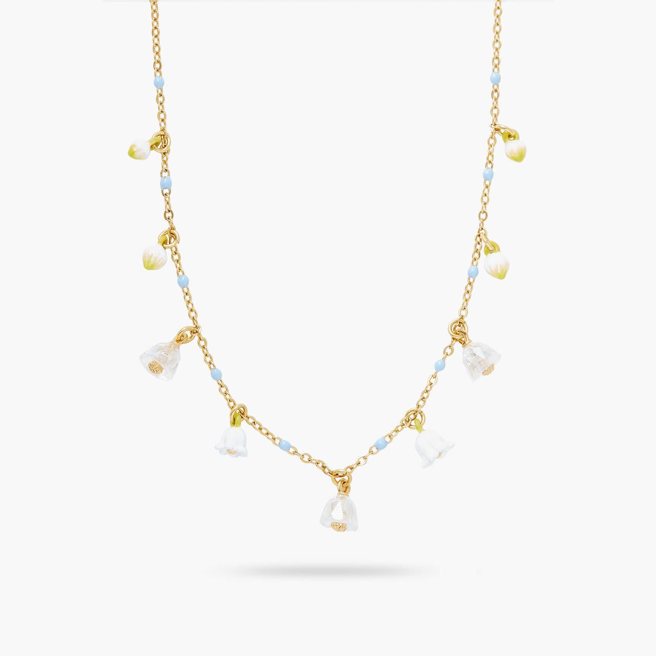 Lily Of The Valley Bells Pendant Necklace | ARPF3021 - Les Nereides