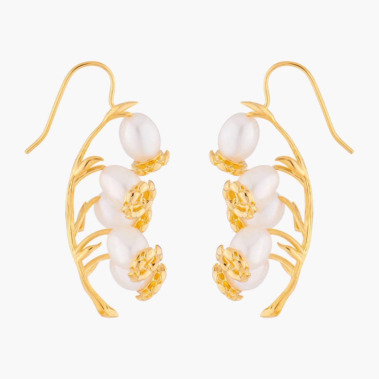Lily Of Theé Valley Blossoms Earrings | ALFB1071 - Les Nereides
