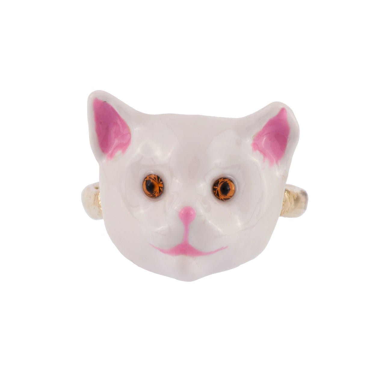 Little Cats White Cat Rings | AFLC605/11 - Les Nereides
