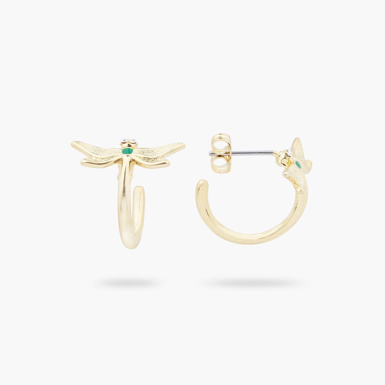 Little Dragonfly Hoop Earrings | ARAM1041 - Les Nereides