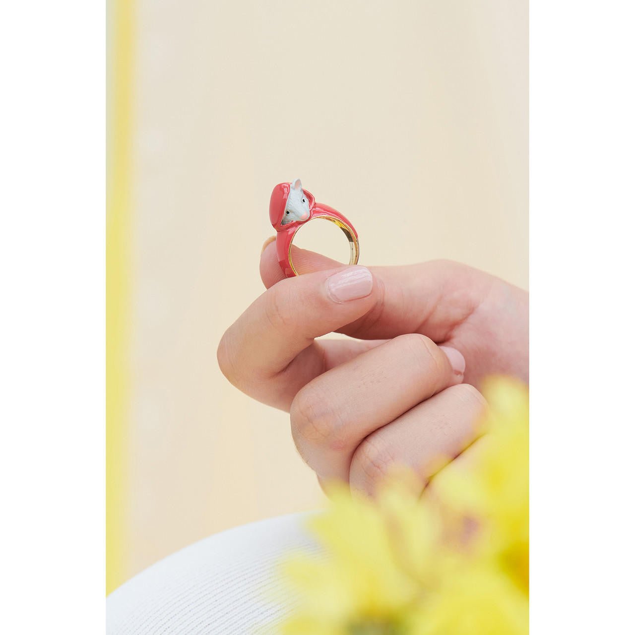 Little Mouse Little Red Riding Hood Rings | ANNA601/12 - Les Nereides
