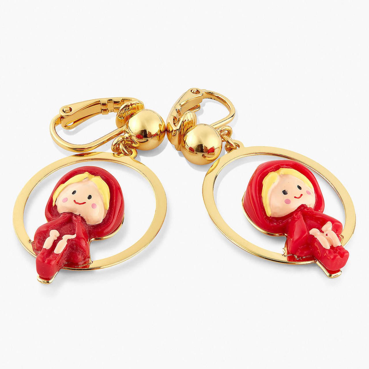 Little Red Riding Hood Earrings | APBB1071 - Les Nereides